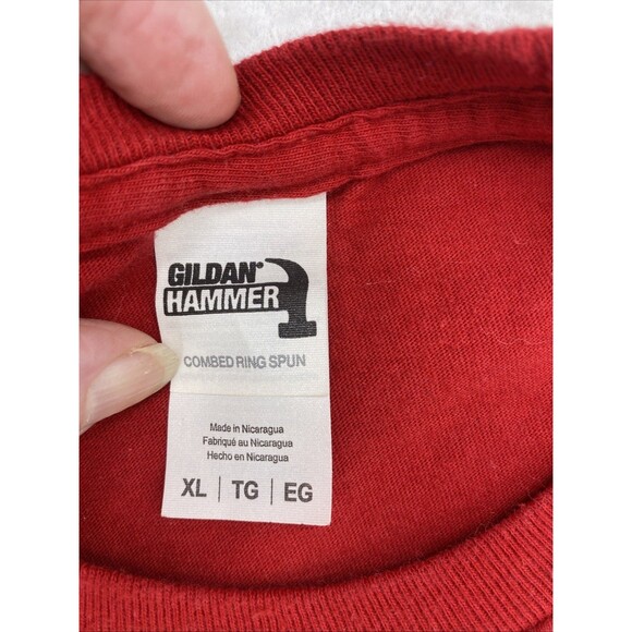 COADM Tour '19 Tee XL Red Motorcycle Graphic Shirt Hip Hop Concert B11 - Picture 9 of 9